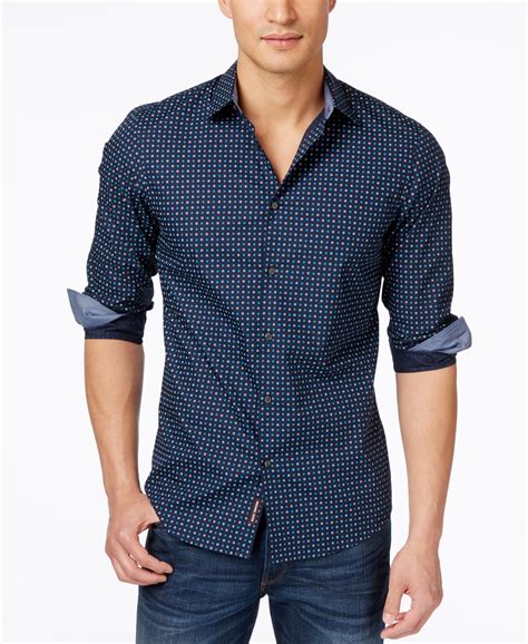 Michael Kors Men's Casual Button